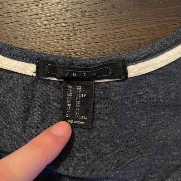 Mens Blue Tank Top - Picture 3 of 3